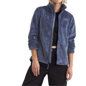 The North Face Women's Plush Blue Teddy Jacket